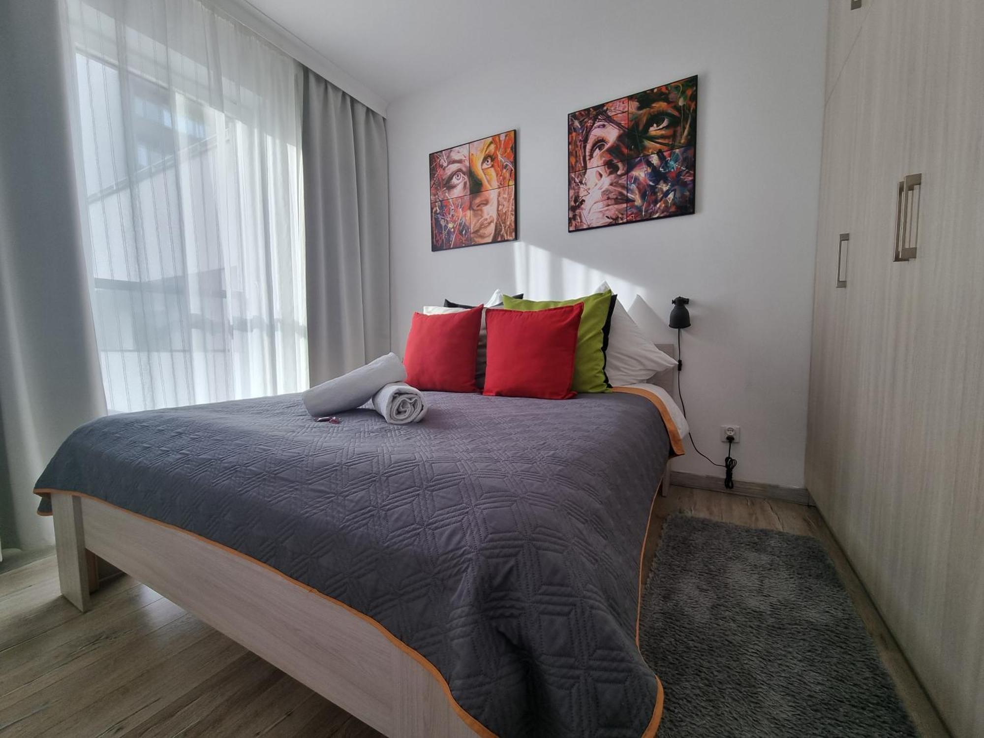 Q Apart Gold- Klimatyzowany 3 Pokojowy Apartament Przy Manufakturze Z Garazem Gratis, Fv Лодзь Экстерьер фото